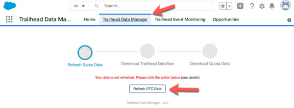 Refresh DTC Data